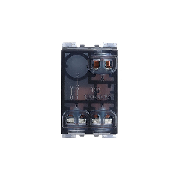 Módulo Interruptor Simple 10A 250V Blanco Embutido Armable