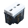 Módulo Enchufe 10/16A 250V Blanco Embutido Armable Pared