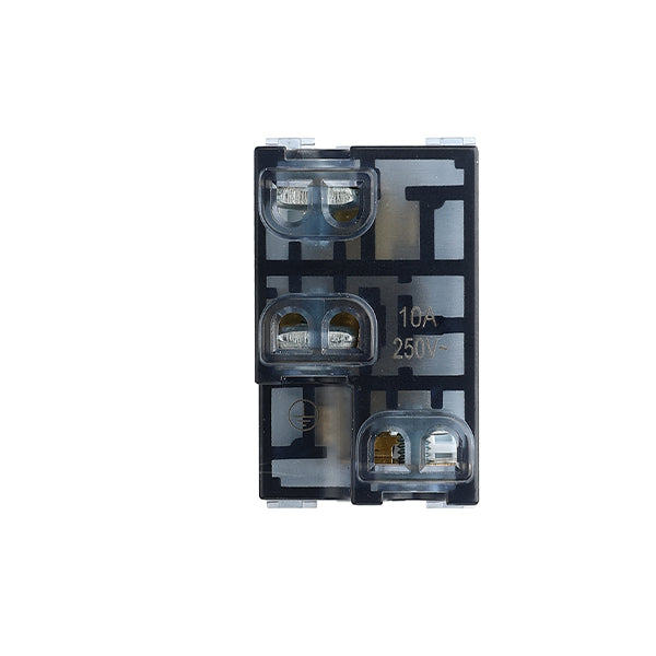 Módulo Enchufe 10/16A 250V Blanco Embutido Armable Pared