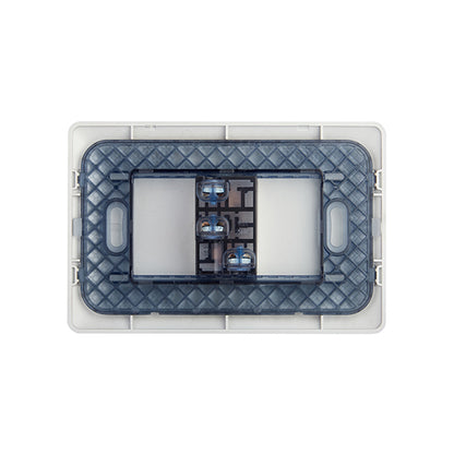 ENCHUFE SIMPLE EMBUTIDO 10A 250V (CHAMPAGNE)
