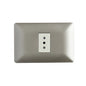 ENCHUFE SIMPLE EMBUTIDO 10A 250V (CHAMPAGNE)