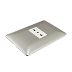 Enchufe Simple Bipaso Embutido 10/16A 250V Champagne Pared