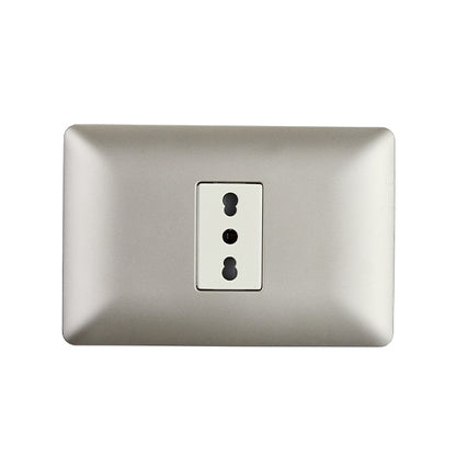 ENCHUFE SIMPLE BIPASO EMBUTIDO 10/16A 250V