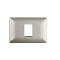 PLACA SIMPLE EMBUTIDO C/SOPORTE