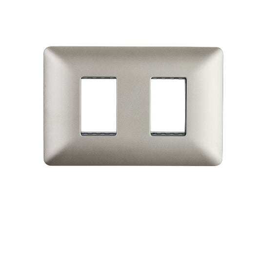 PLACA DOBLE EMBUTIDO C/SOPORTE