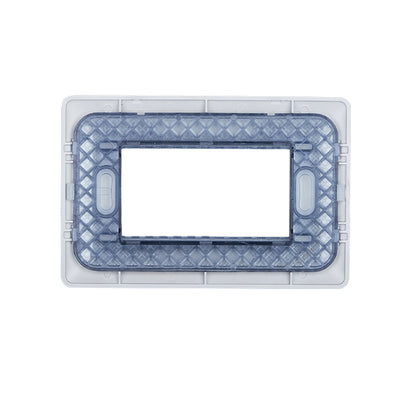 PLACA TRIPLE EMBUTIDO C/SOPORTE