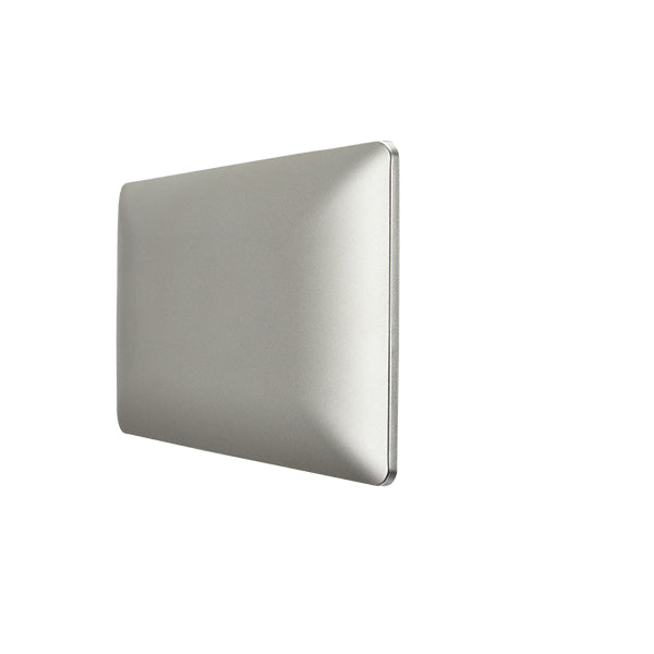 Placa Ciega Embutida con Soporte Champagne Tapa Pared