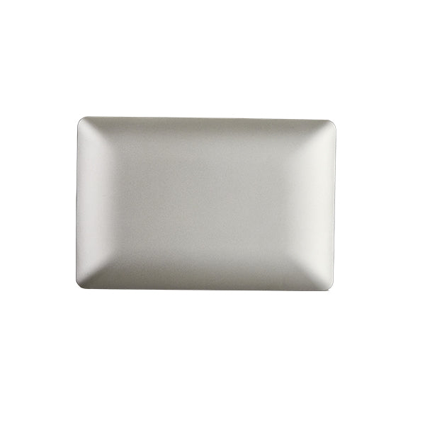 Placa Ciega Embutida con Soporte Champagne Tapa Pared