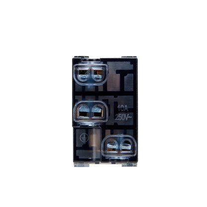 MODULO ENCHUFE 10A(1 Ud TZ1104) 250V (BLANCO INVIERNO)