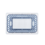 Placa Ciega Embutida con Soporte Café Tapa Pared