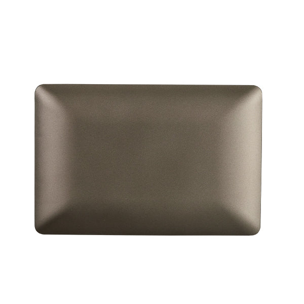 Placa Ciega Embutida con Soporte Café Tapa Pared