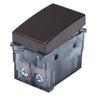 Módulo Interruptor Simple 10A 250V Café Embutido Armable