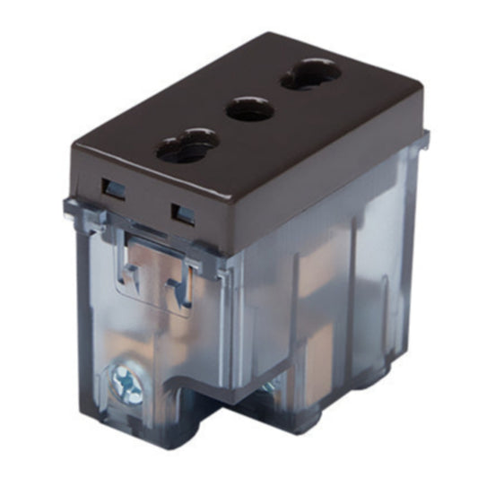 MODULO ENCHUFE 10/16A(1 Ud TZ1107) 250V (CAFE)