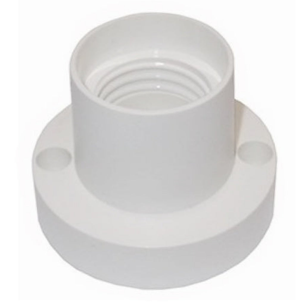Portalámpara E27 Base Baquelita Blanco Soquete Techo