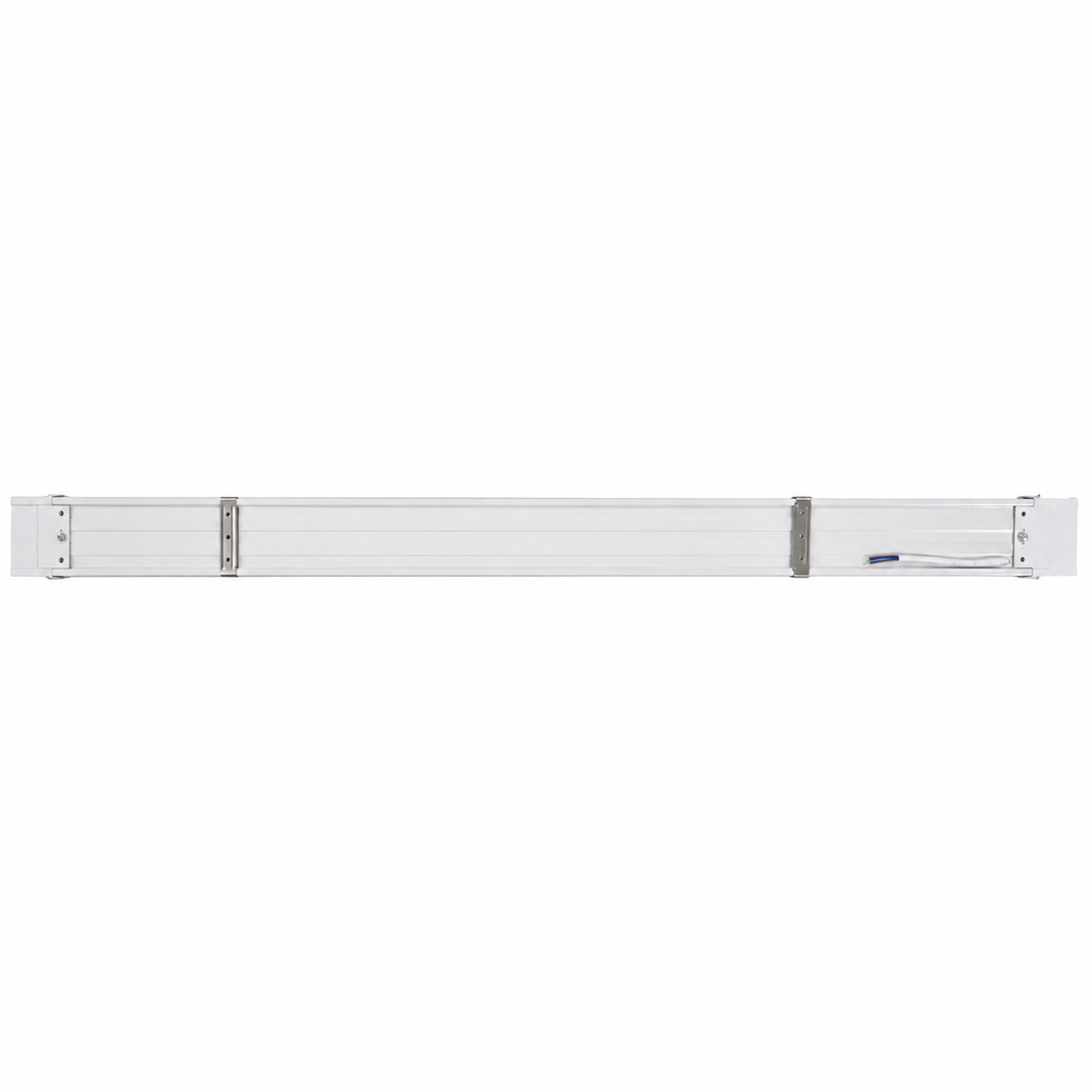 Tubo LED Estanco Canoa Plana Regleta Slim 120cm 36W Fría Prismático