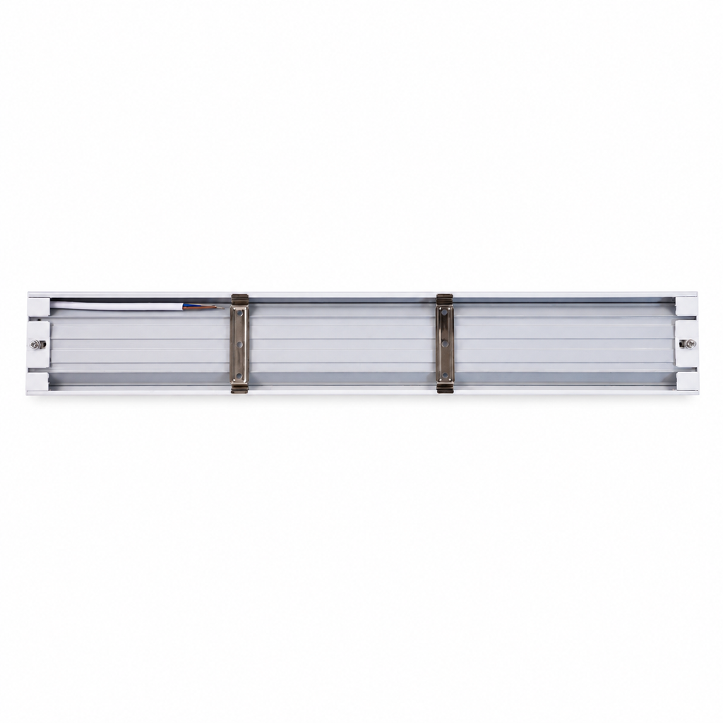 Tubo LED Estanco Canoa Plana Regleta Slim 60cm 18W Cálida