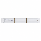 Tubo LED Estanco Canoa Plana Regleta Slim 60cm 27W Fría Liso