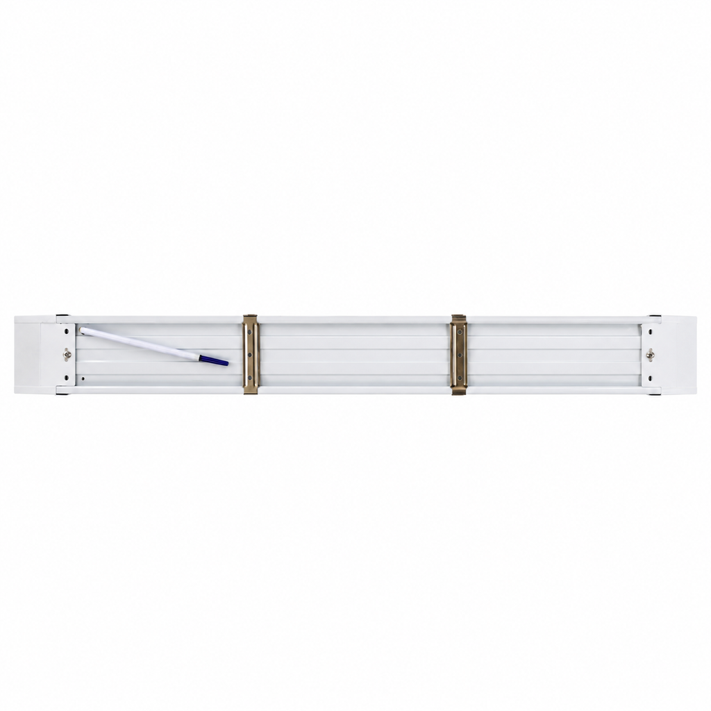 Tubo LED Estanco Canoa Plana Regleta Slim 60cm 18W Fría Prismático