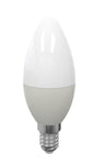 Ampolleta LED Vela 6W E14 Luz Cálida 3000K Decorativa