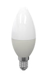 Ampolleta LED Vela 6W E14 Luz Fría 6500K Decorativa