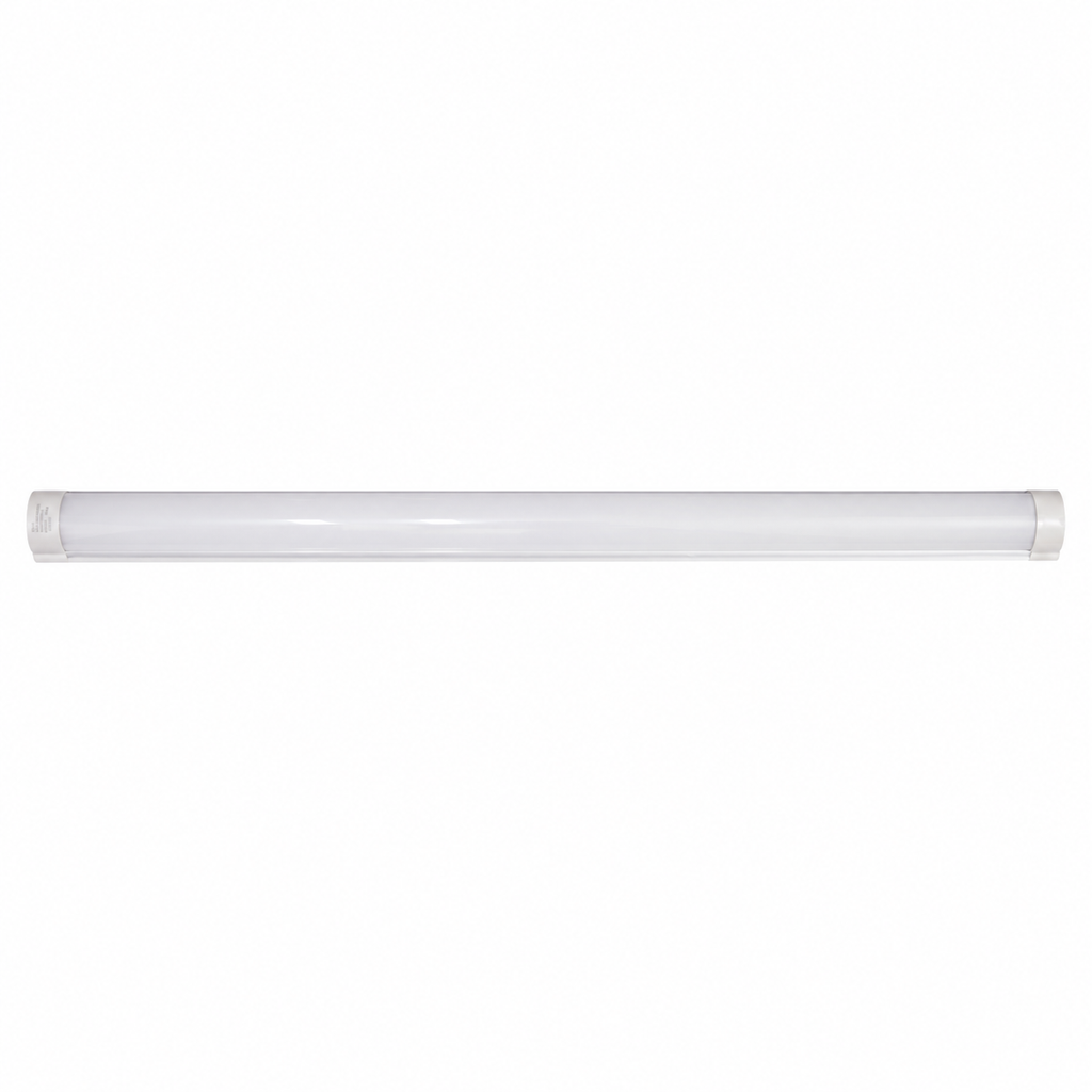 Tubo LED Estanco Canoa Plana Regleta Slim 120cm 36W Cálida