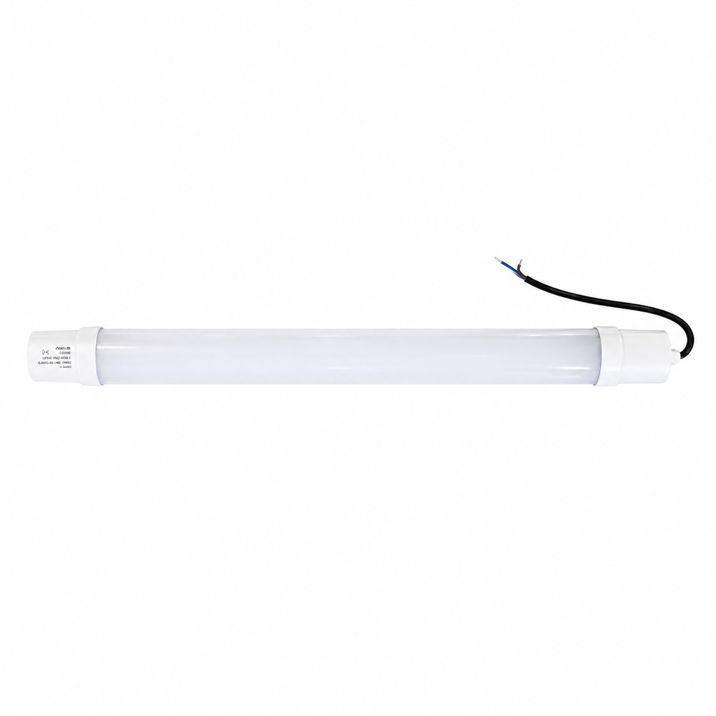 Tubo LED Estanco Canoa Plana Regleta Slim 60cm 18W Fría IP65