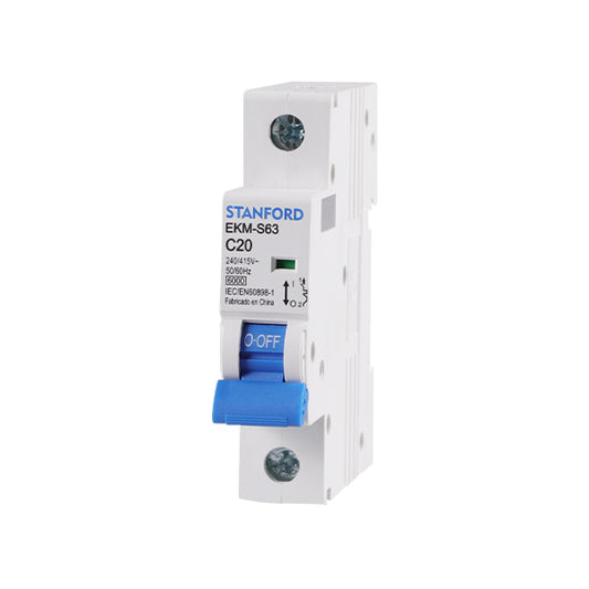 INTERRUPTOR AUTOMATICO 6KA, C, 1X20A