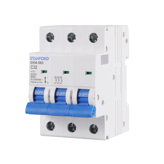 INTERRUPTOR AUTOMATICO 6KA, C, 3X32A
