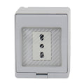 Hydrobox Enchufe Simple Sobrepuesto 10/16A Blanco Exterior
