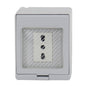 HYDROBOX CON ENCHUFE SIMPLE SOBREPUESTO 10/16A (BLANCO)