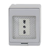 Hydrobox Enchufe Simple Sobrepuesto 10/16A Blanco Exterior