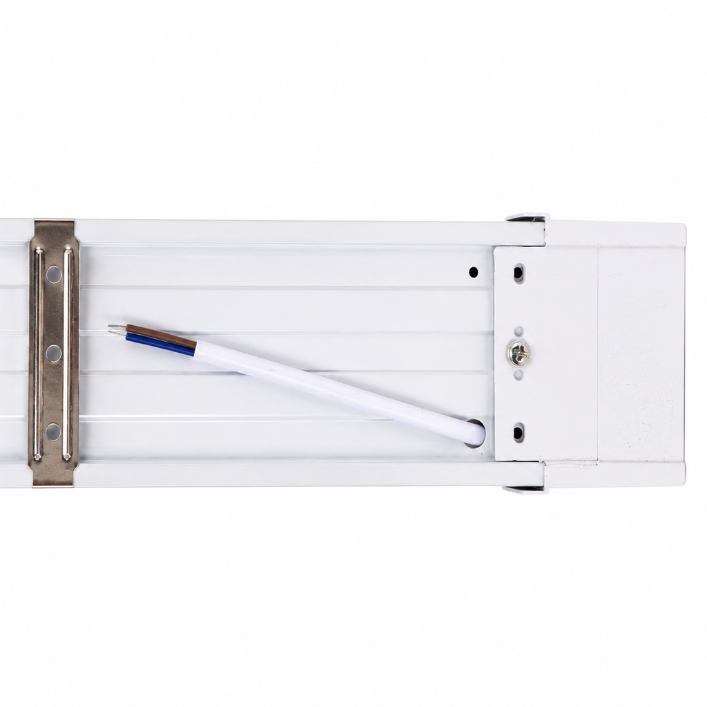 Tubo LED Estanco Canoa Plana Regleta Slim 60cm 27W Fría Liso