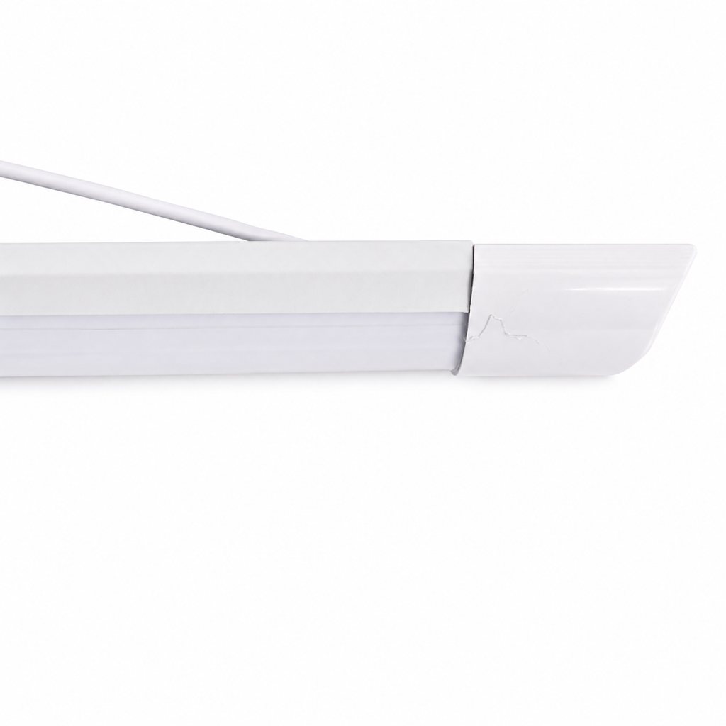 Tubo LED Estanco Canoa Plana Regleta Slim 60cm 18W Fría