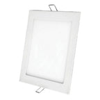 Panel LED Cuadrado Embutido 18W Luz Cálida 3000K Foco Techo