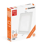 Panel LED Cuadrado Embutido 18W Luz Cálida 3000K Foco Techo