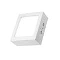 Panel LED Cuadrado Sobrepuesto 6W Luz Cálida 3000K Plafón