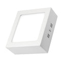 Panel LED Cuadrado Sobrepuesto 12W Luz Cálida 3000K Plafón