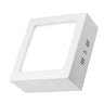 Panel LED Cuadrado Sobrepuesto 12W Luz Cálida 3000K Plafón