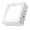 Panel LED Cuadrado Sobrepuesto 12W Luz Fría 6500K Plafón