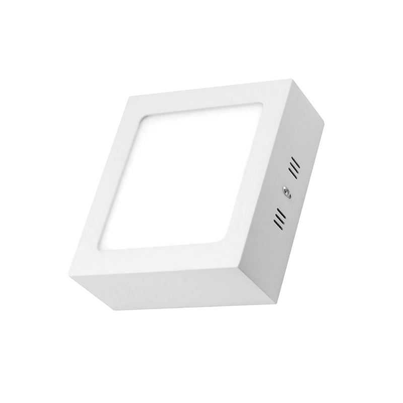 Panel LED Cuadrado Sobrepuesto 18W Luz Fría 6500K Plafón