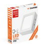 PANEL LED CUADRADO SOBREPUESTO 24W 3000K