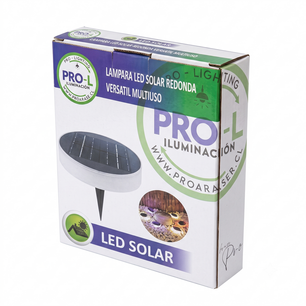 Lámpara Solar LED Portátil Colgante Exterior Recargable