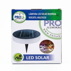 Lámpara Solar LED Portátil Colgante Exterior Recargable
