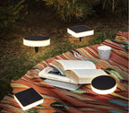 Lámpara Solar LED Portátil Colgante Exterior Recargable