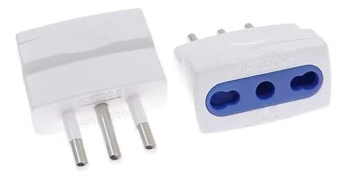 Adaptador de Enchufe 16A a 10A Reductor Bipaso Chileno