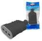 ENCHUFE VOLANTE PESADO HEMBRA 16A 250V NEGRO