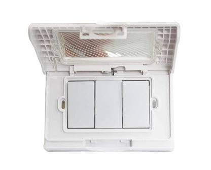 HYDROBOX EMBUTIDO CON INTERRUPTOR DOBLE 9/15