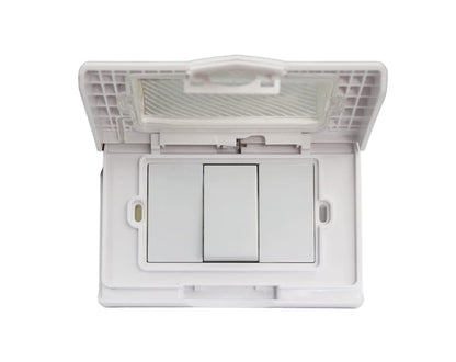 HYDROBOX EMBUTIDO CON INTERRUPTOR SIMPLE 9/12