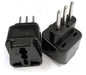 ENCHUFE ADAPTADOR UNIVERSAL NEGRO