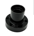 Portalámpara E27 Base Baquelita Negro Soquete Techo